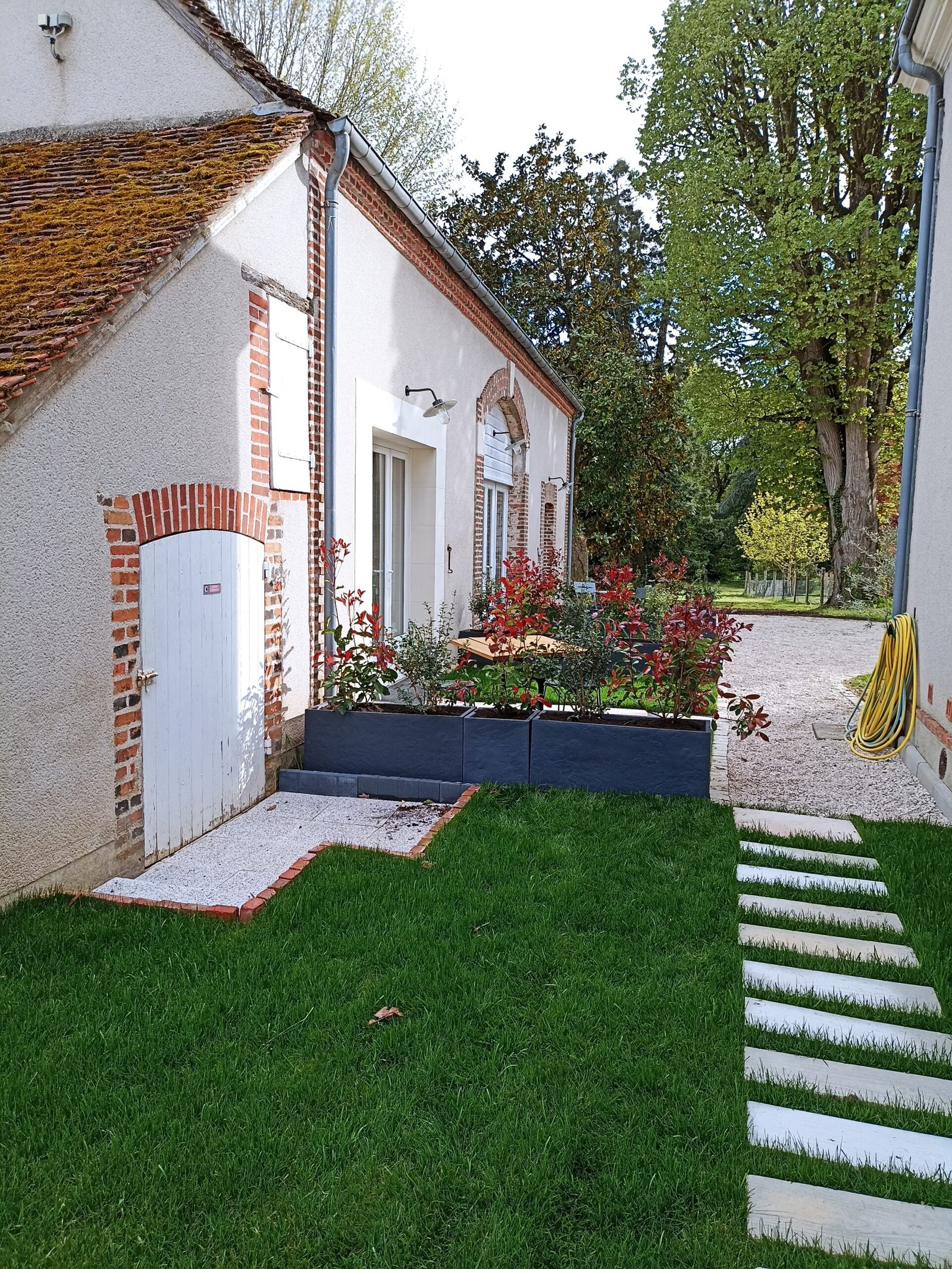 Vue des 3 chambres d’hôtes